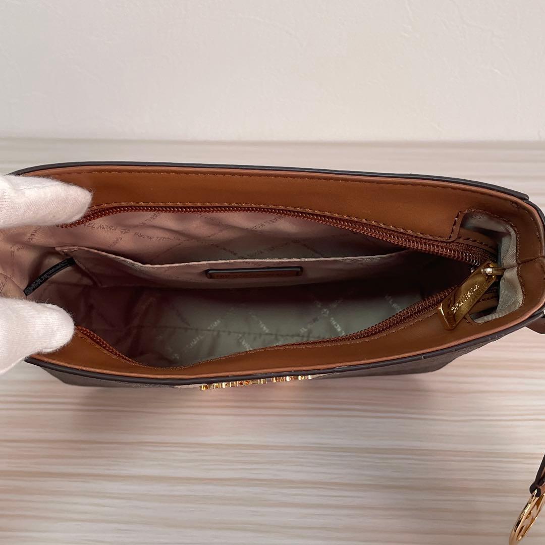 訳あり新品 MICHAEL KORS ショルダーバッグ ブラウン