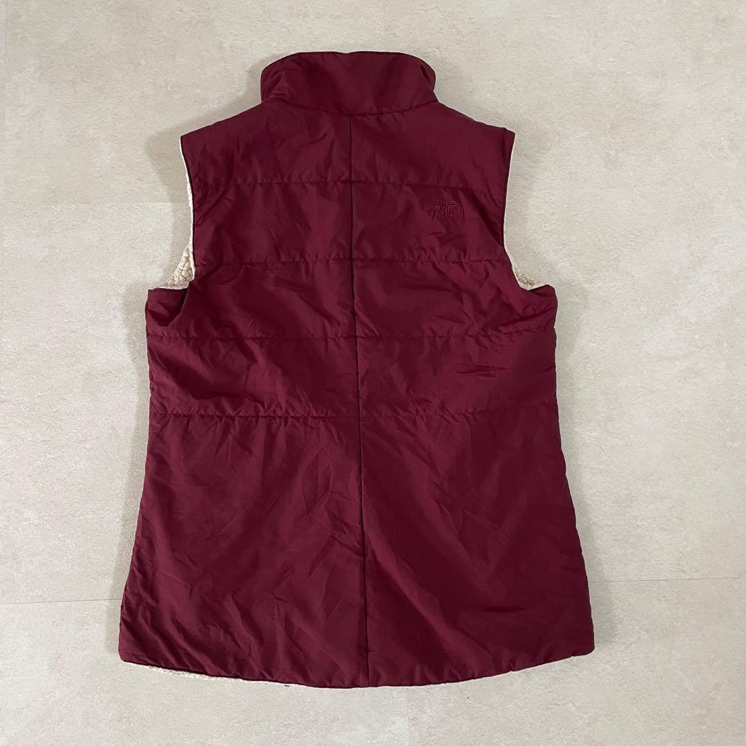【美品】THE NORTH FACE リバーシブル ダウンベスト S/P