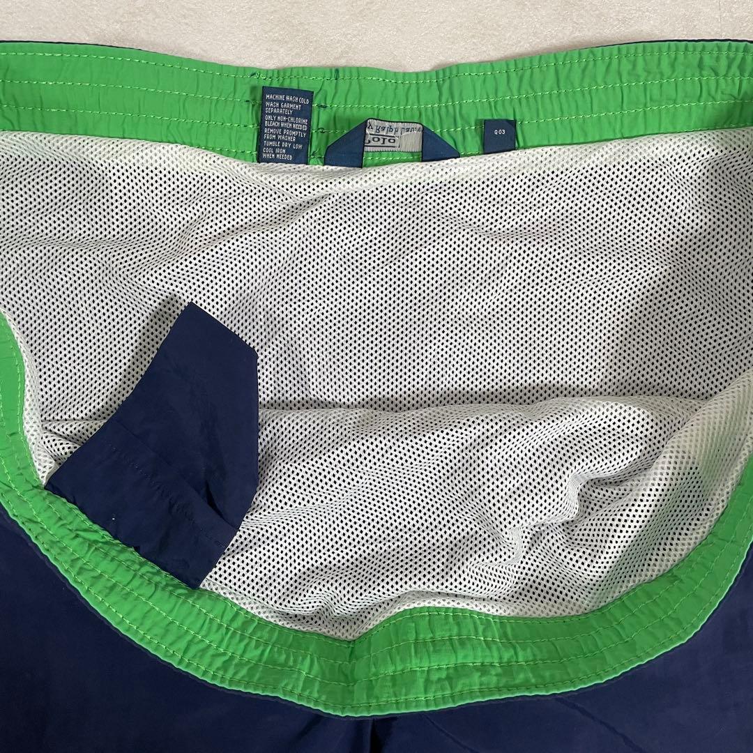 【美品】90s POLO RALPH LAUREN スイムショーツ XXL
