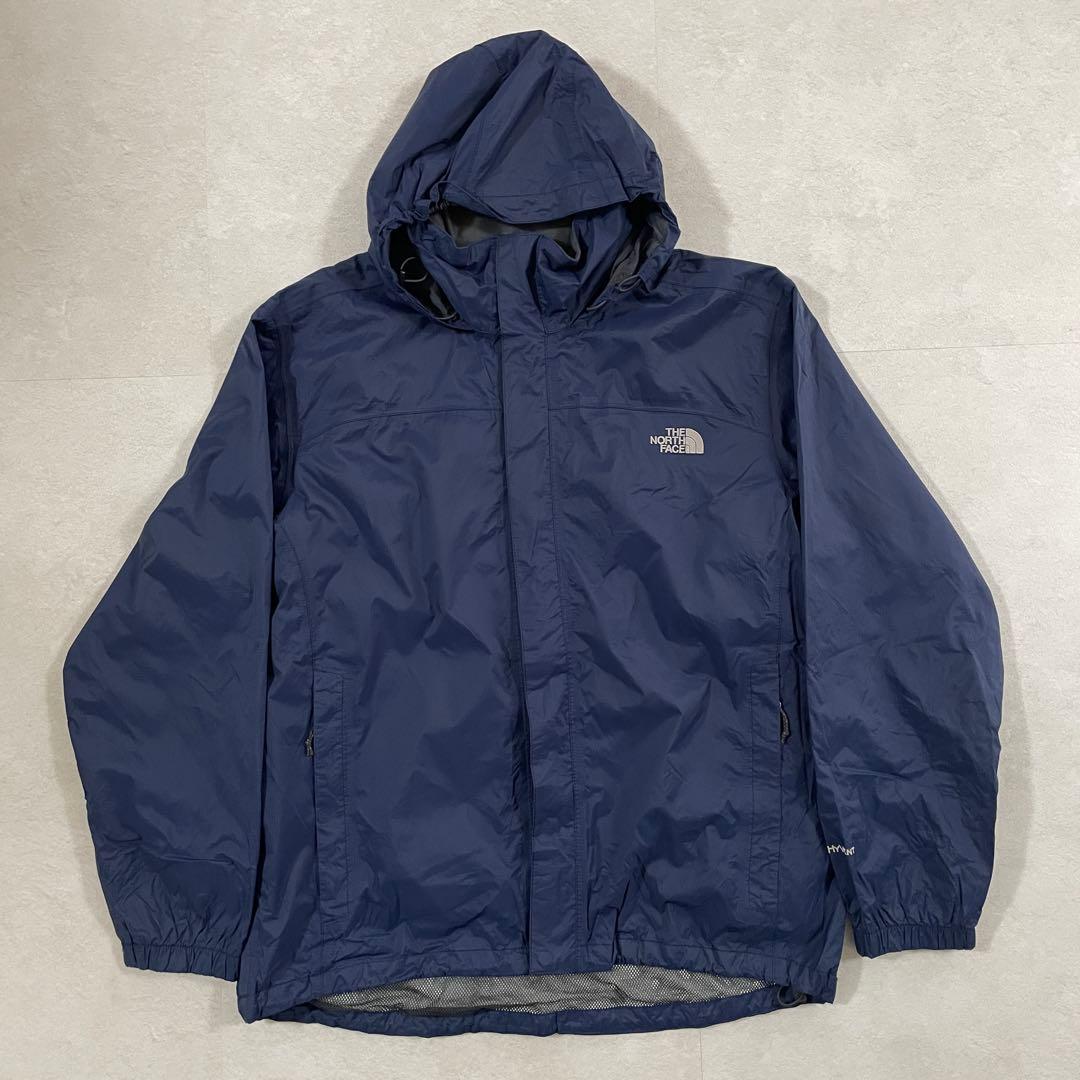 【美品】THE NORTH FACE マウンテンパーカー HYVENT 紺 L