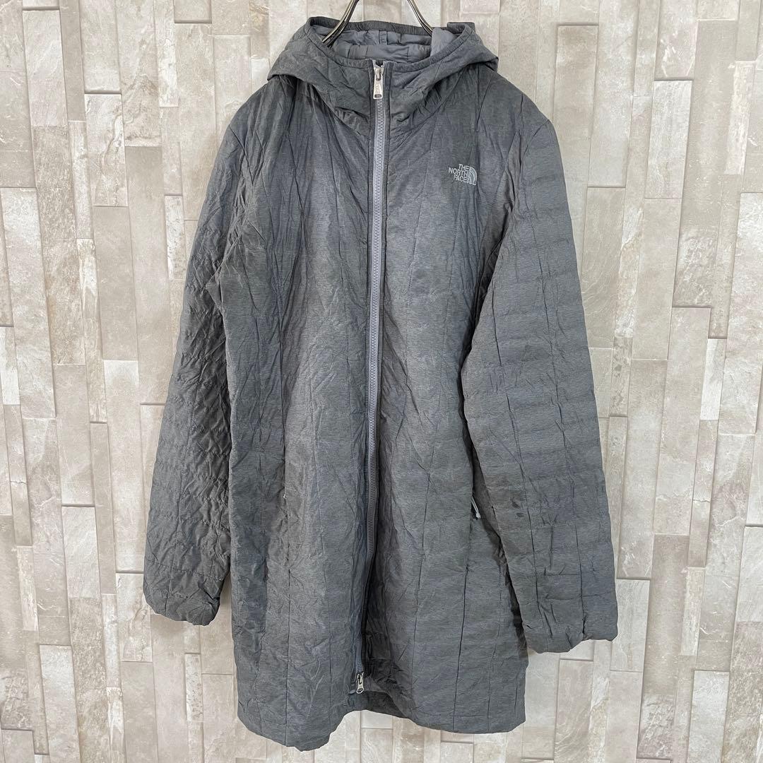古着 THE NORTH FACE ロングダウンジャケット THERMOBALL