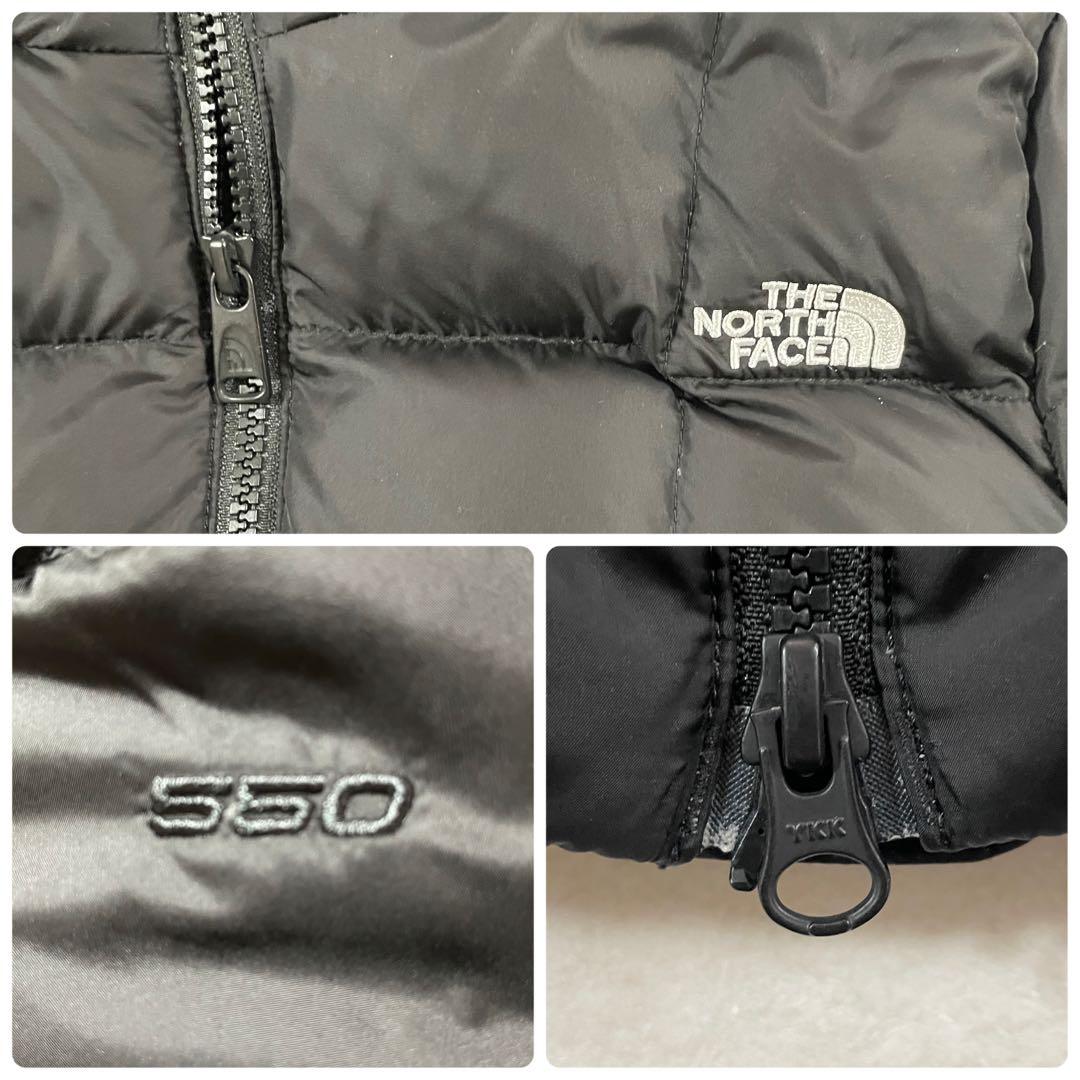 古着 THE NORTH FACE ロングダウンジャケット ブラック SP