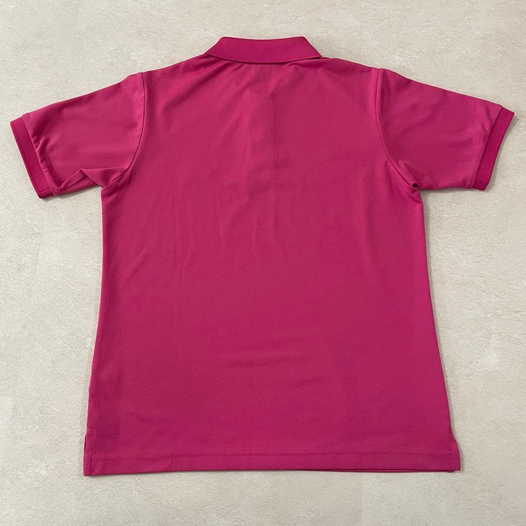 古着 THE NORTH FACE COOLMAX ピンク 半袖ポロシャツ L