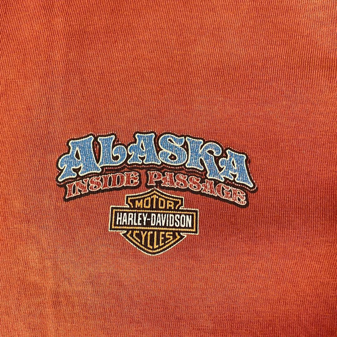 古着 HARLEY-DAVIDSON 半袖Tシャツ サイズXL レッド系