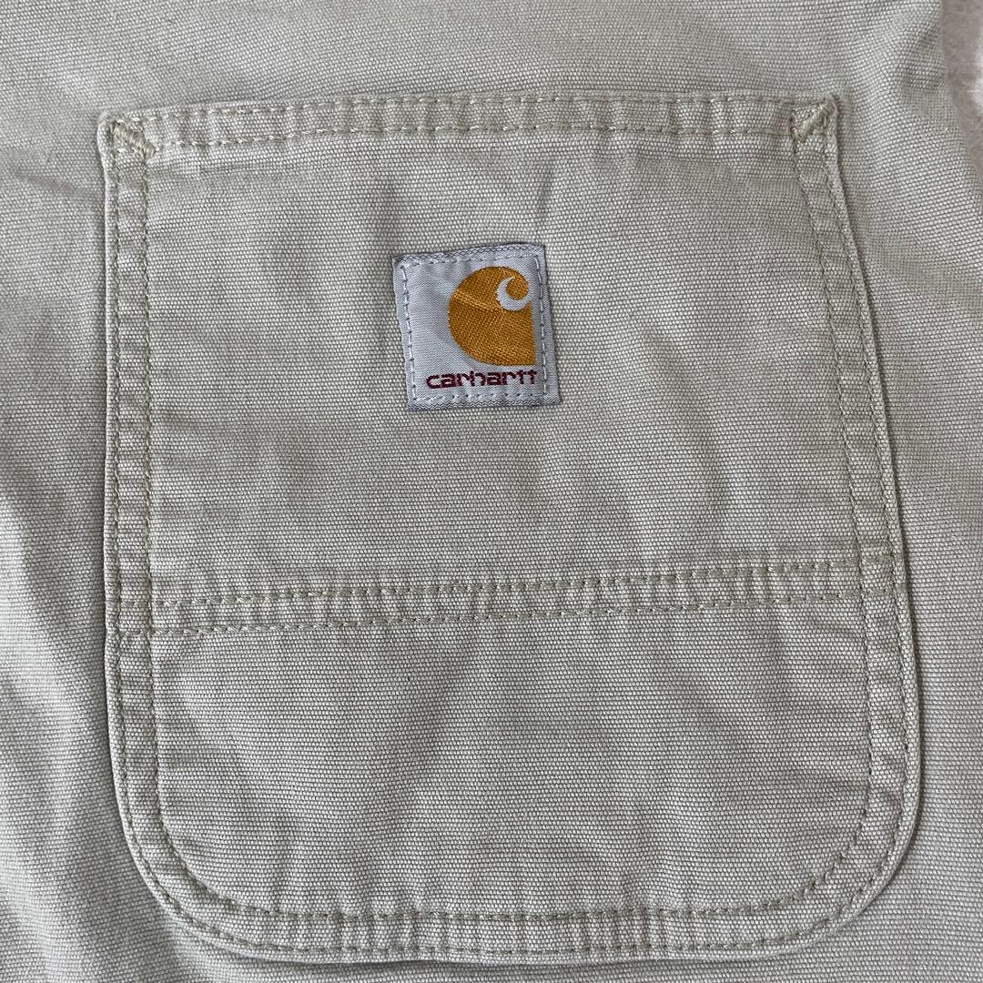 古着 carhartt ハーフパンツ サイズ42 ベージュ