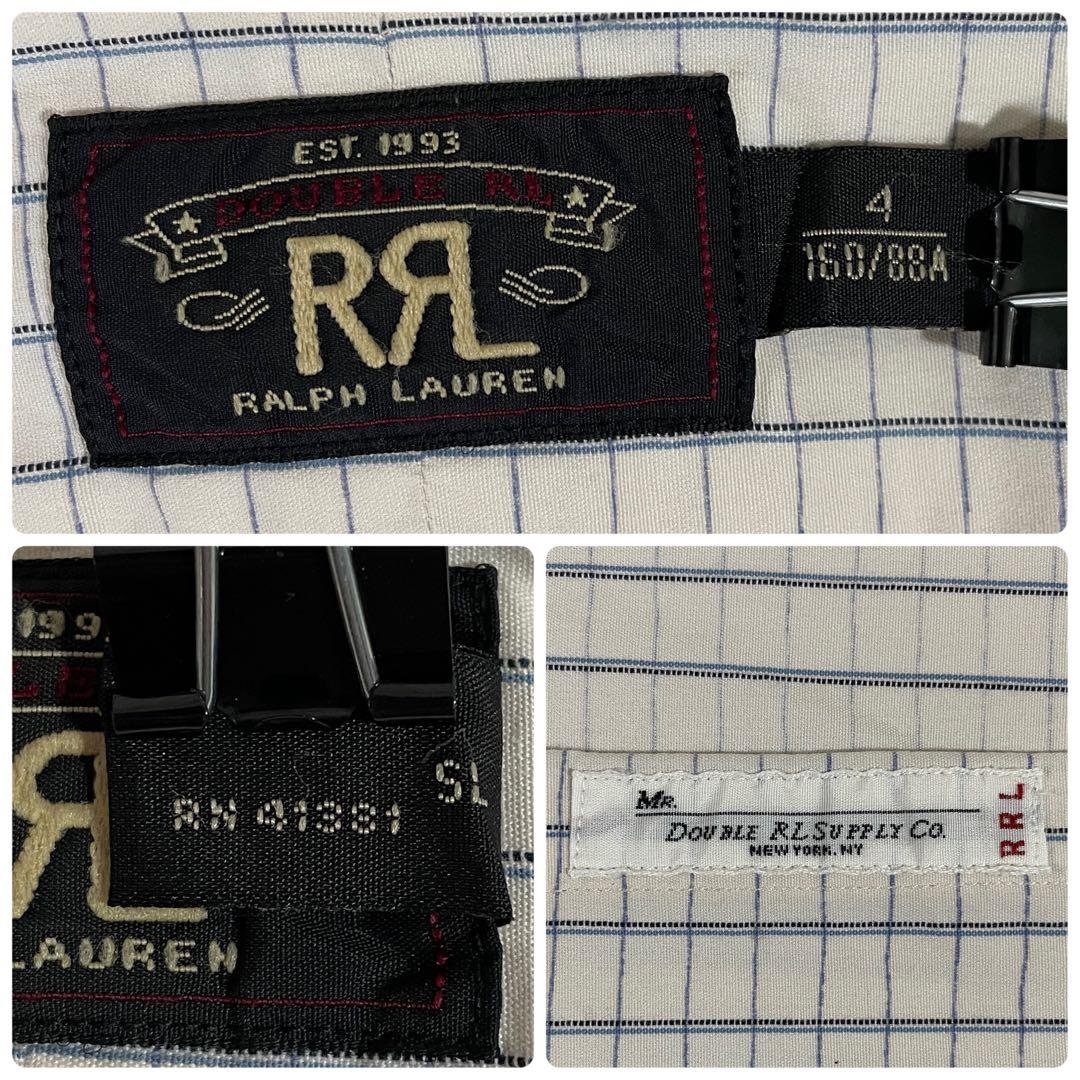 90s RALPH LAUREN RRL ヴィンテージ 長袖シャツ チェック柄