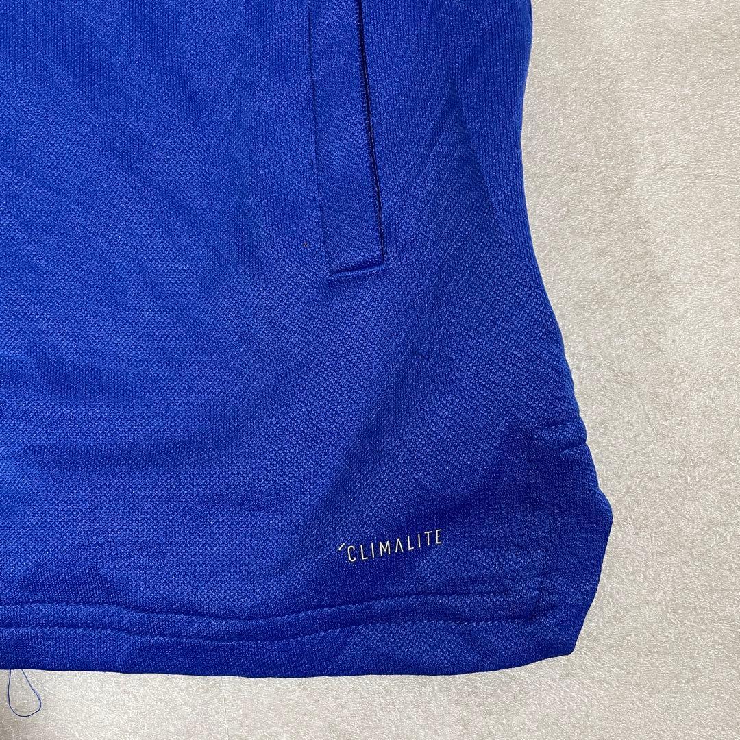 古着 adidas Värmdö IF ハーフジップジャージ サイズ160
