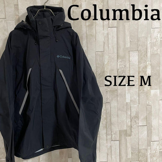 【美品】Columbia マウンテンパーカー サイズM ブラック