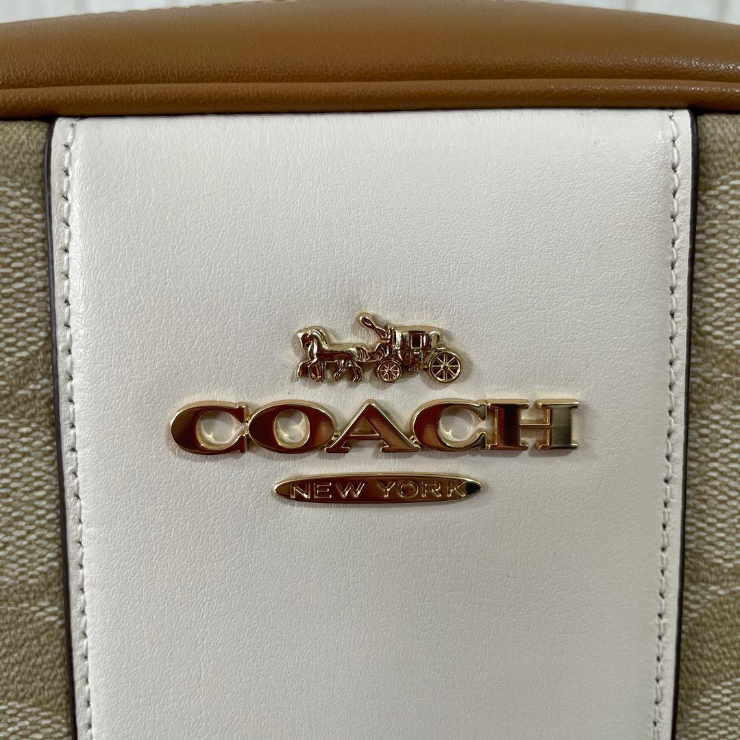 最終値下げ！訳あり新品 COACH ショルダーバッグ ベージュ
