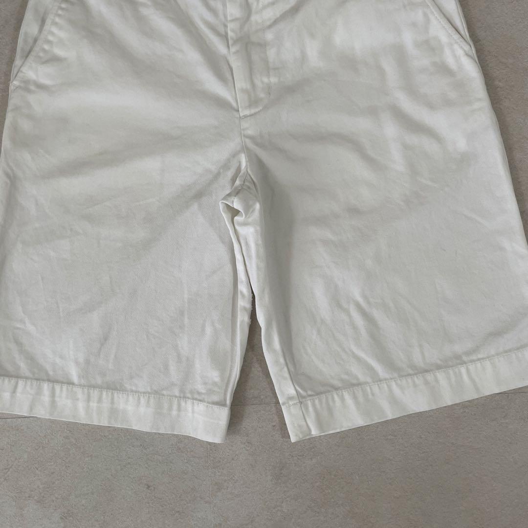 古着 POLO RALPH LAUREN ハーフパンツ サイズ14 ホワイト