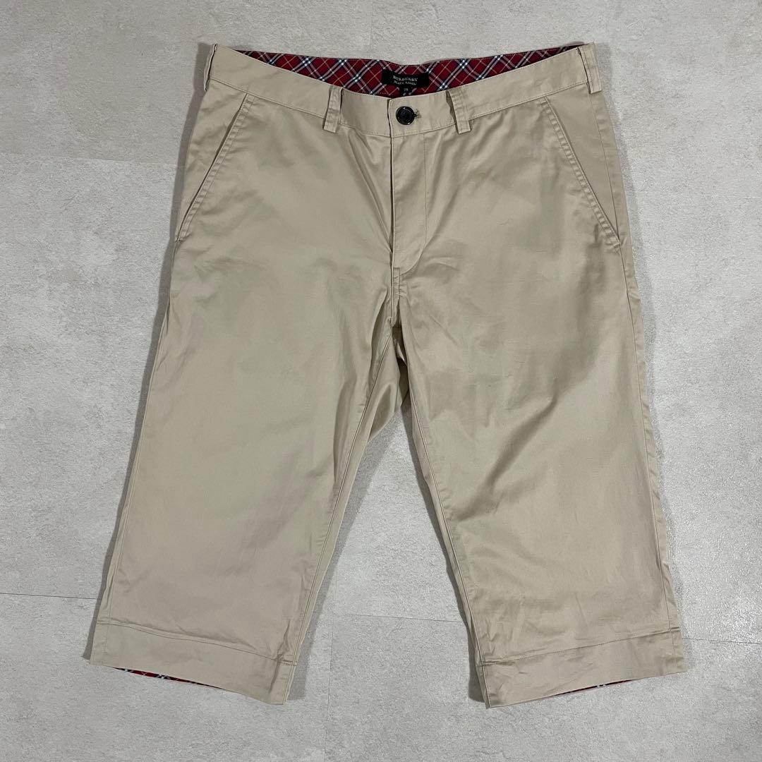 【美品】BURBERRY ブラックレーベル ハーフパンツ バーバリーチェック