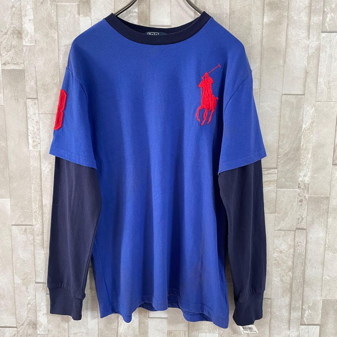 【訳あり新品未使用タグ付】POLO RALPH LAUREN 長袖Tシャツ