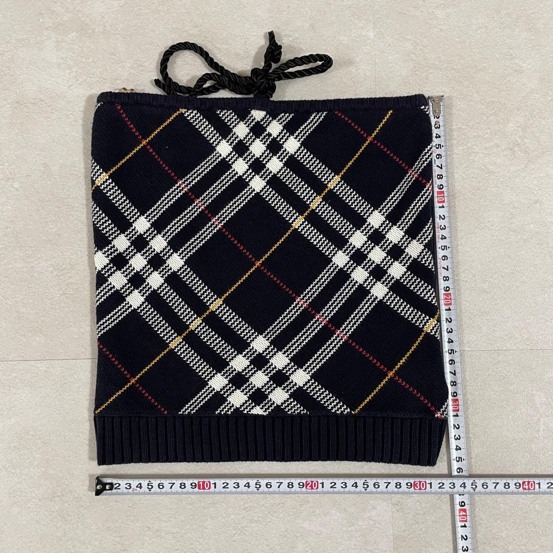 【美品】BURBERRY BLUE LABEL ネックウォーマー サイズ38
