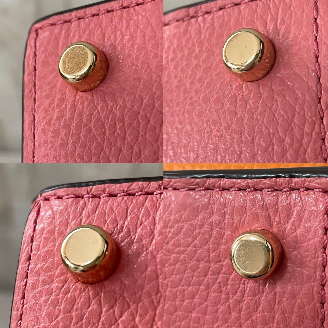 訳あり新品 COACH ハンドバッグ 2way マルチカラー