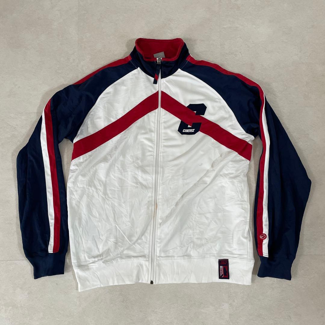 古着 NIKE ナイキ COR72Z トラックジャケット XL バイカラー