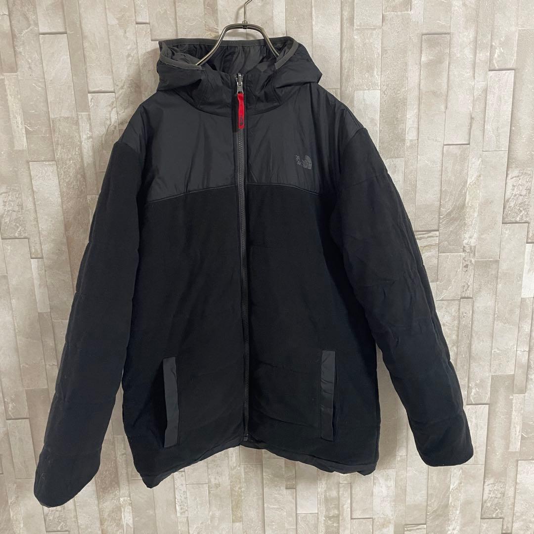 古着 THE NORTH FACE フリースジャケット リバーシブル XL