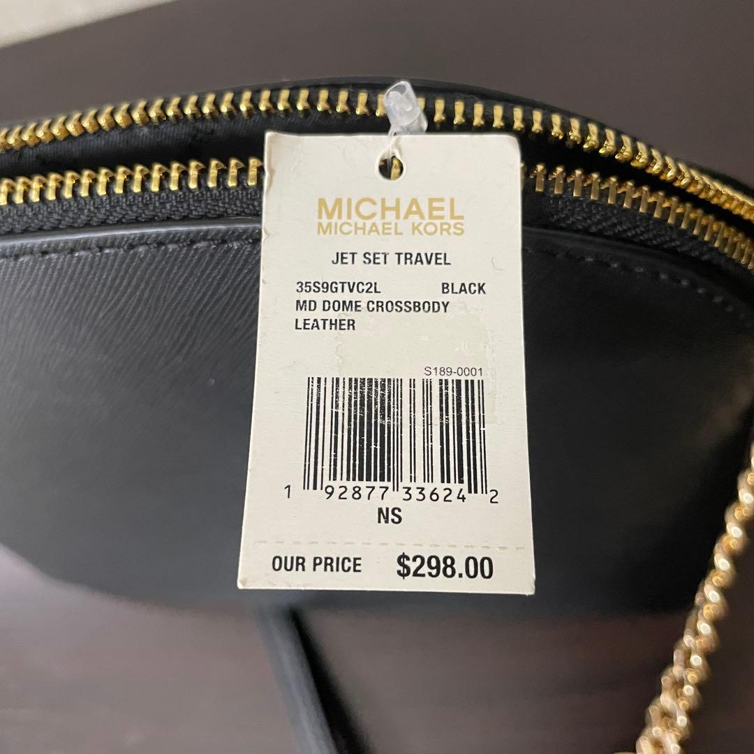 訳あり新品 MICHAEL KORS ショルダーバッグ ブラック