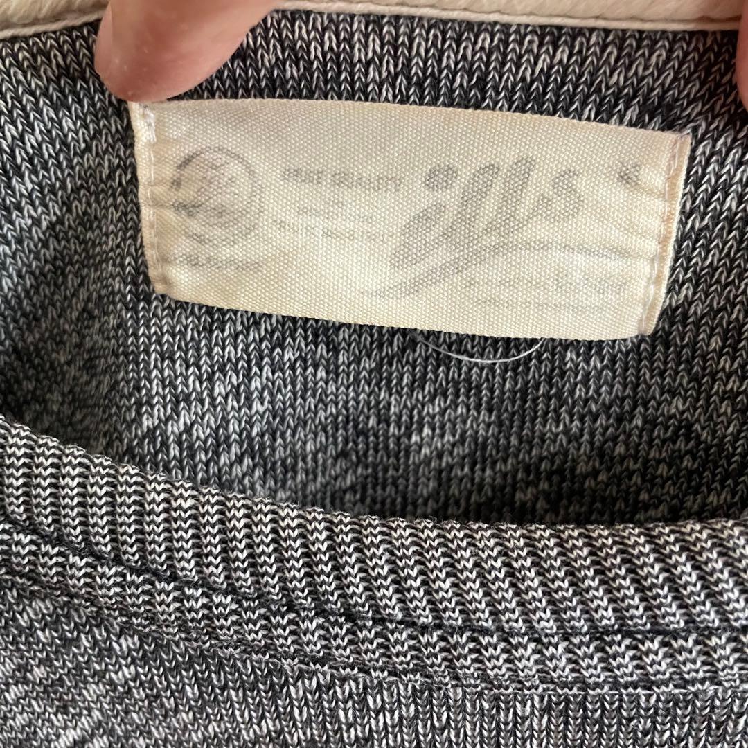 【美品】ILLS イルズ ユニセックスロングTシャツ Ｍサイズ グレー