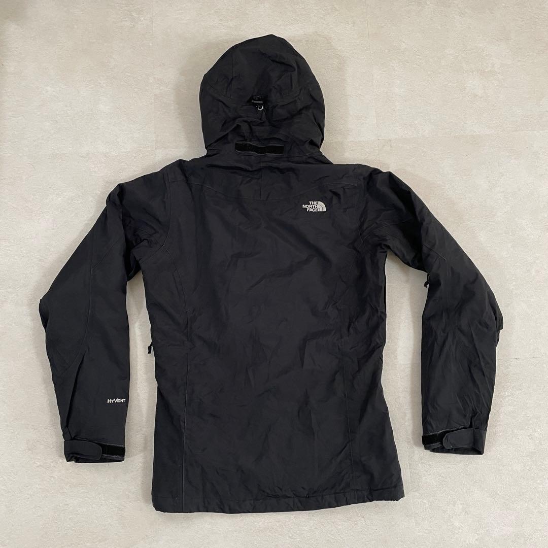 【美品】THE NORTH FACE マウンテンパーカー HYVENT 黒色