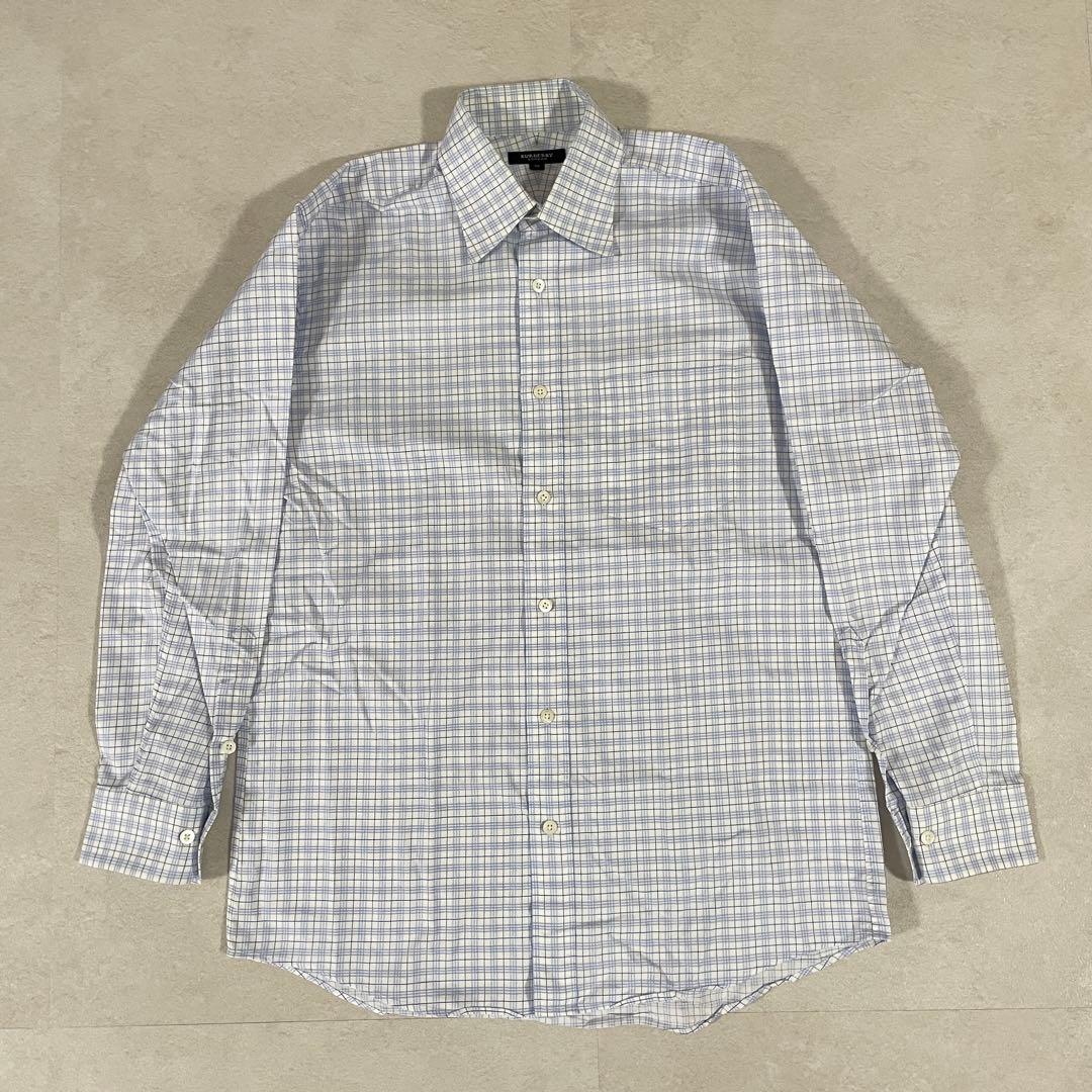 【美品】BURBERRY LONDON 長袖シャツ サイズM チェック柄