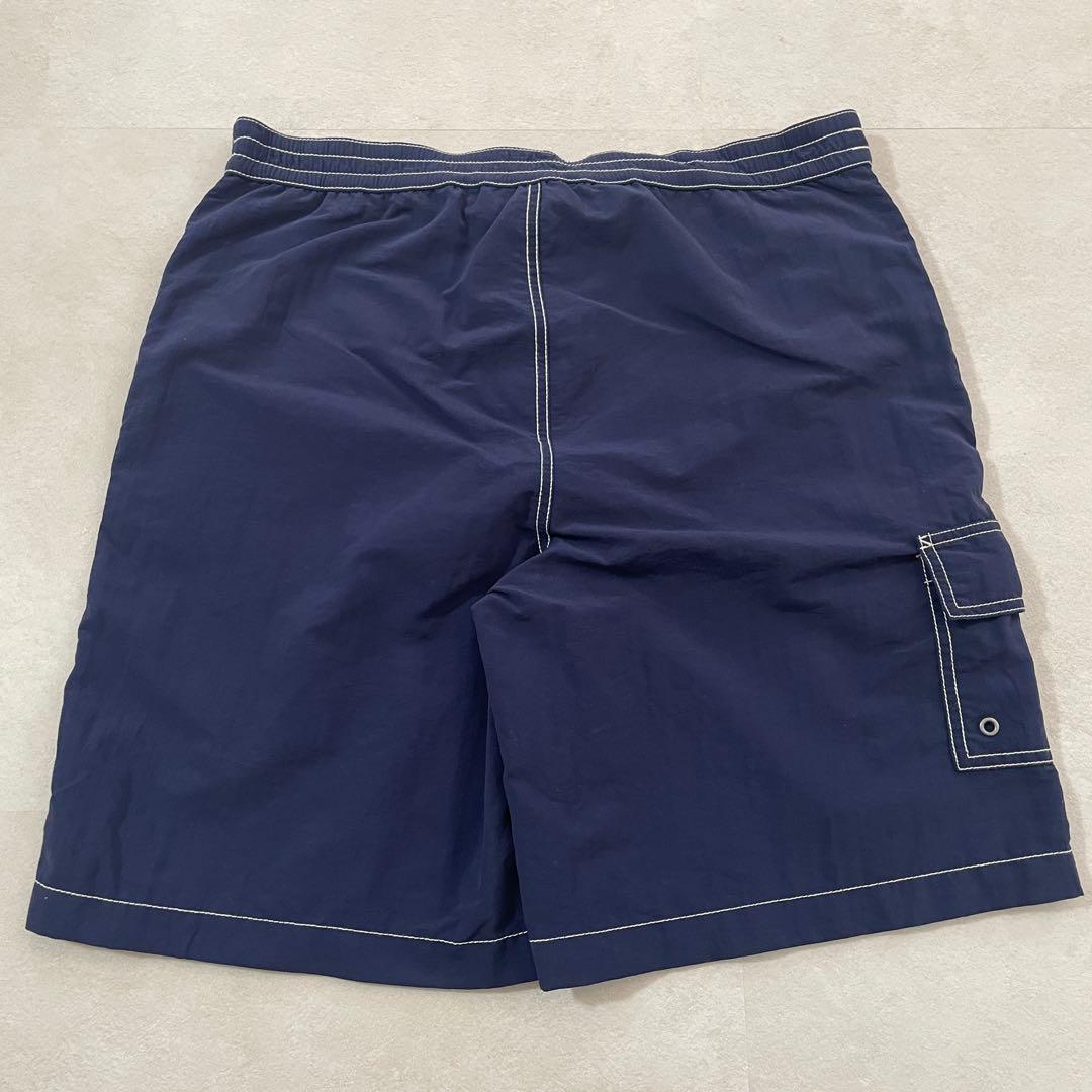 【美品】90s POLO RALPH LAUREN ネイビー スイムショーツ M