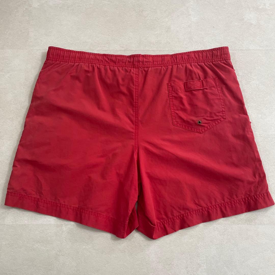 古着 RALPH LAUREN レッド スイムショーツ Mサイズ