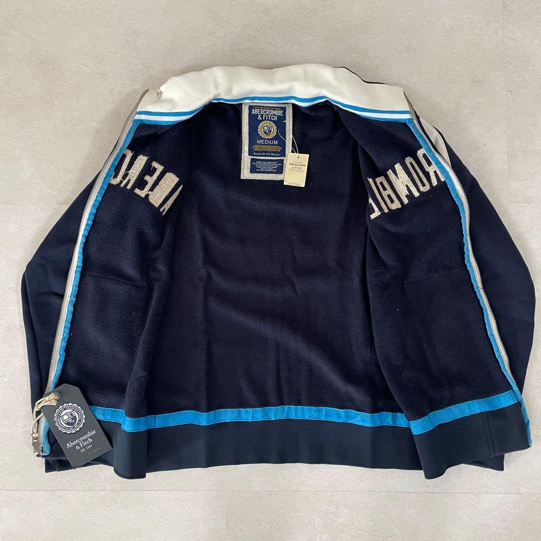 【新品未使用タグ付】 アバクロンビー&フィッチ ジップアップスウェット M
