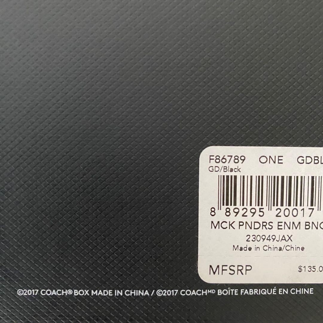 【希少限定コラボ】訳あり新品 COACH×DISNEY ワイド バングル 箱付