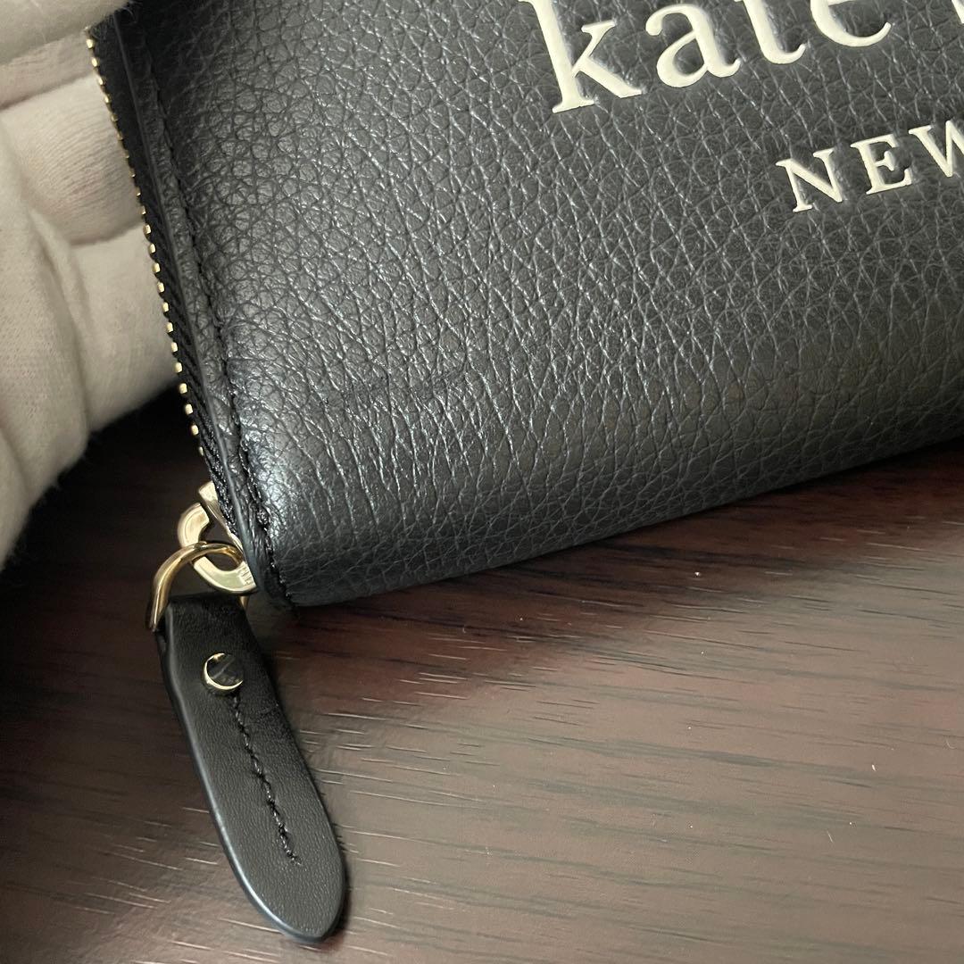 訳あり新品 kate spade 長財布 ブラック