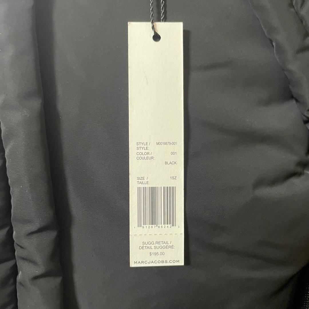 訳あり新品 MARC JACOBS バックパック キルティング 黒