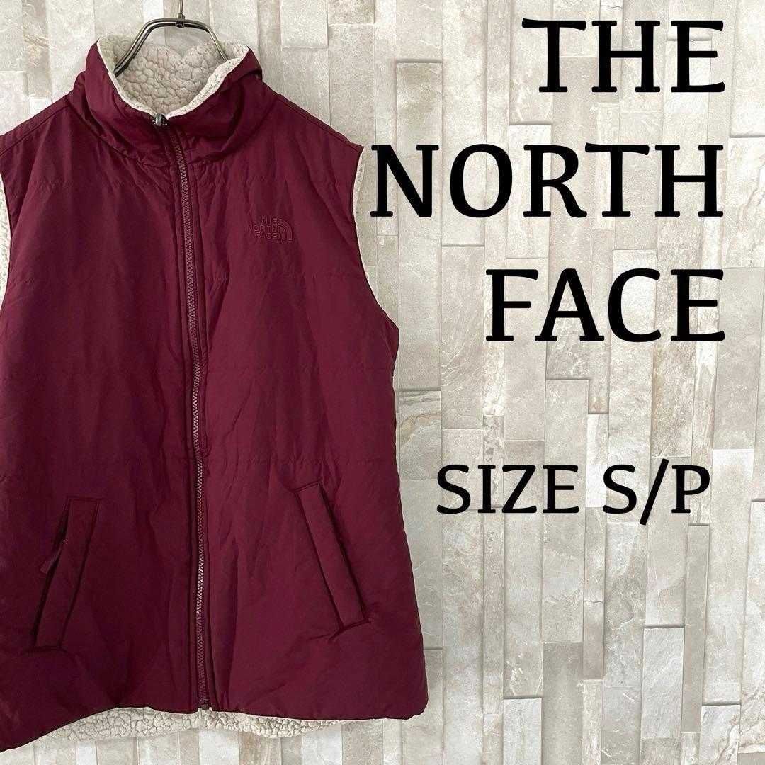 【美品】THE NORTH FACE リバーシブル ダウンベスト S/P