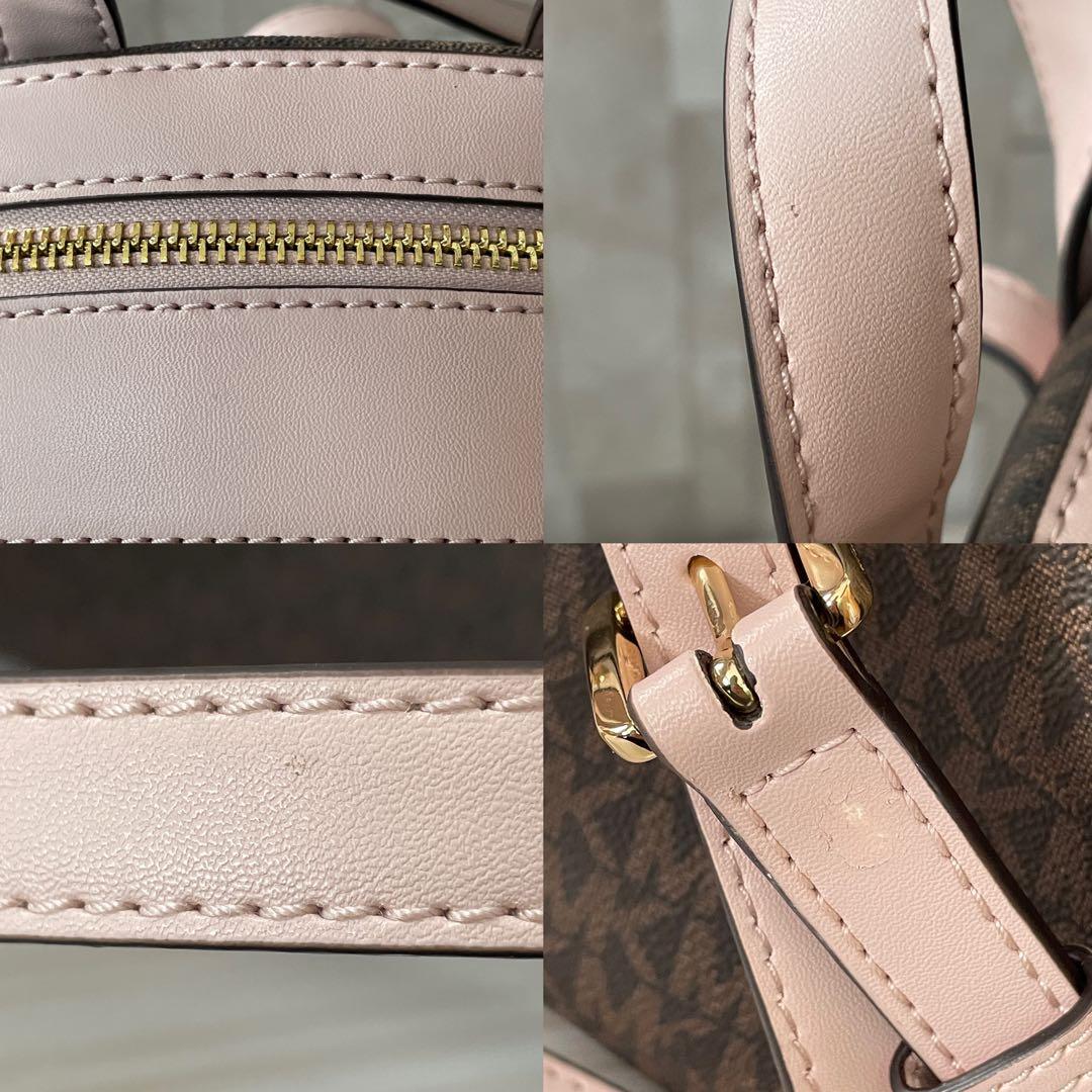 訳あり新品 MICHAEL KORS バックパック バイカラー