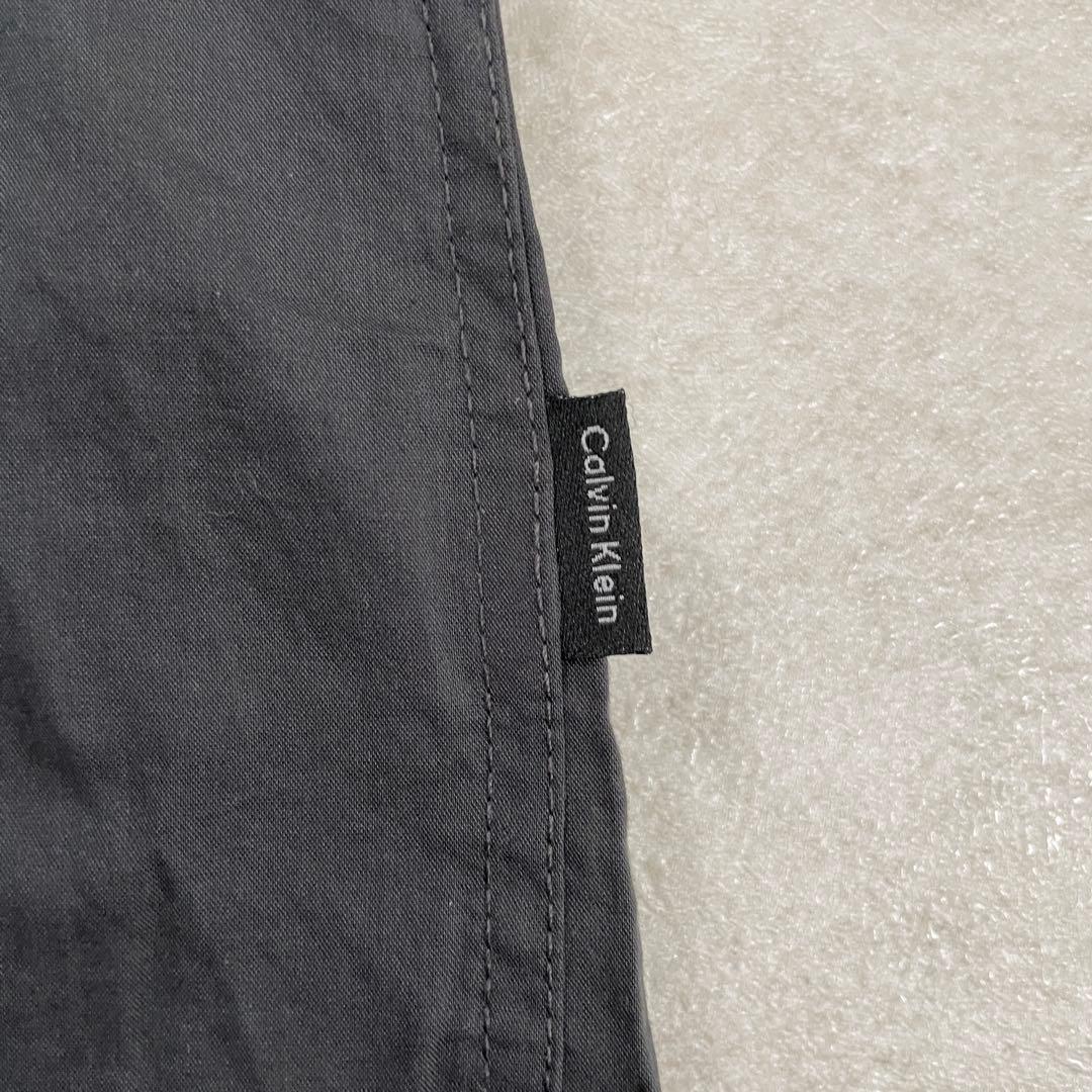 古着 Calvin Klein 長袖シャツ サイズXL ブラック