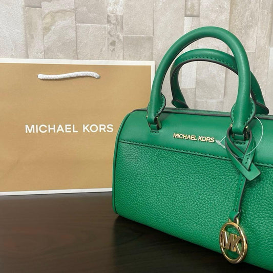 訳あり新品 MICHAEL KORS ハンドバッグ 2way 緑
