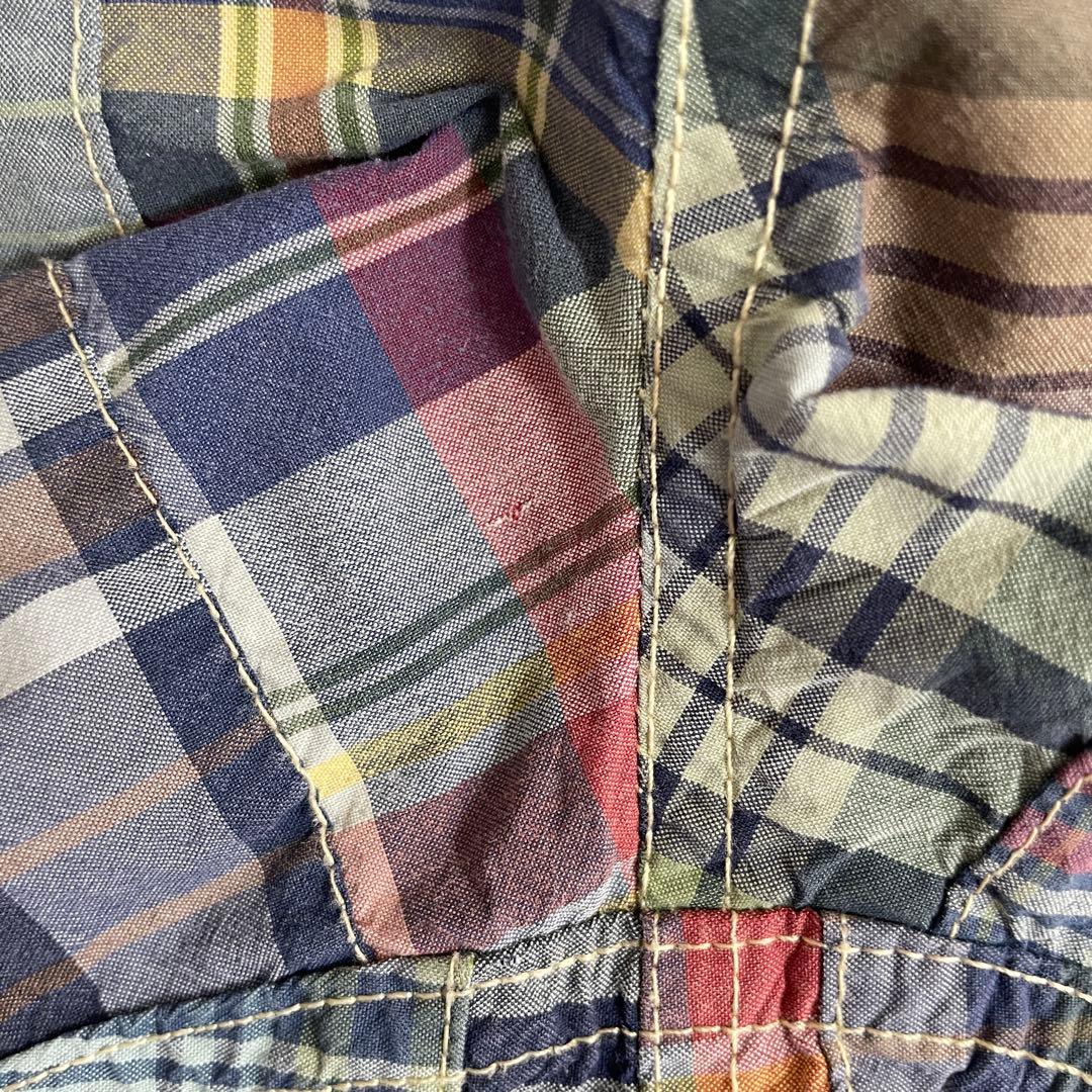 90s POLO RALPH LAUREN ハーフパンツ 36 チェック柄