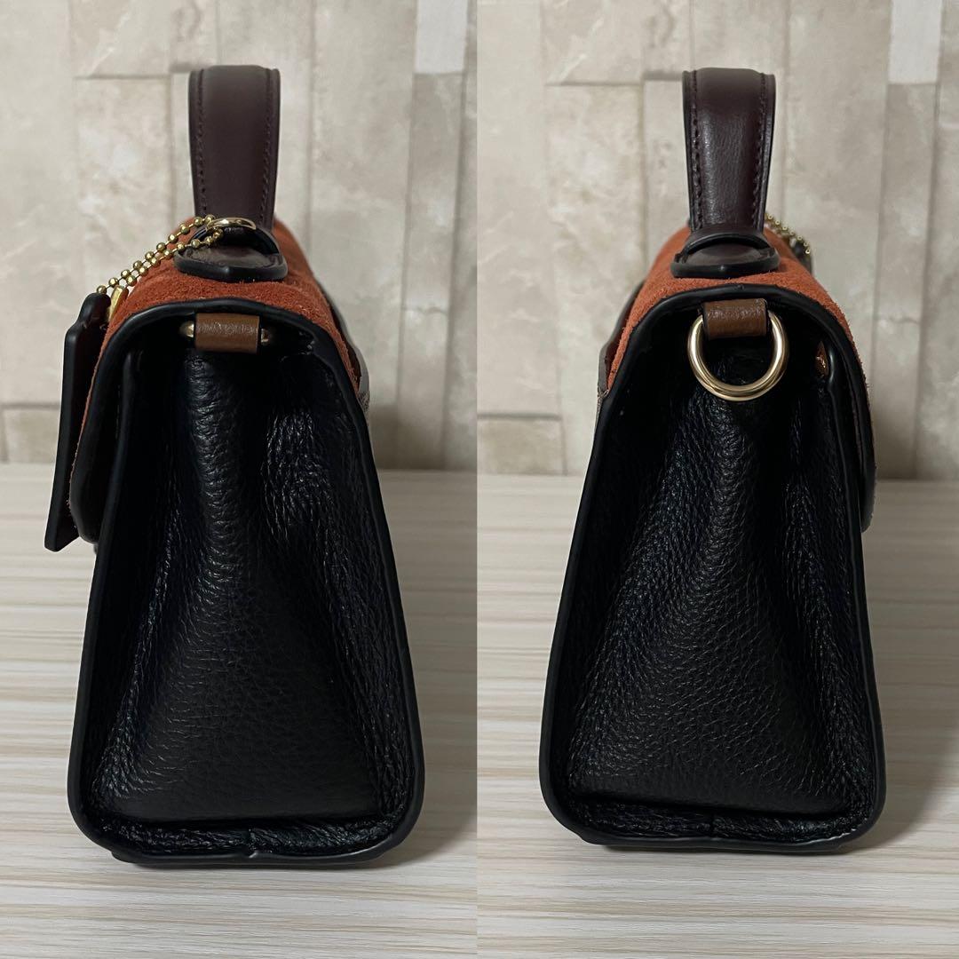 訳あり新品 COACH ハンドバッグ 2way シグネチャー柄