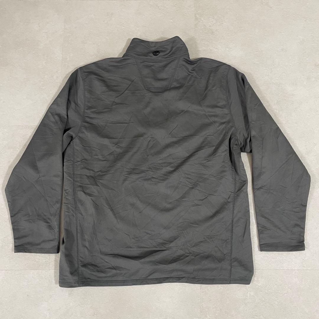 【美品】Timberland ティンバーランド トラックジャケット XLグレー