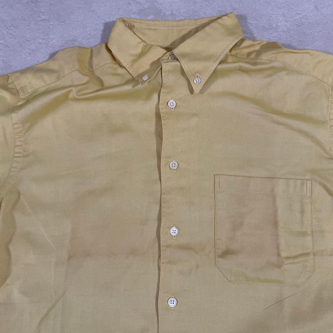 古着 Paul Smith ポールスミス 長袖シャツ サイズL イエロー