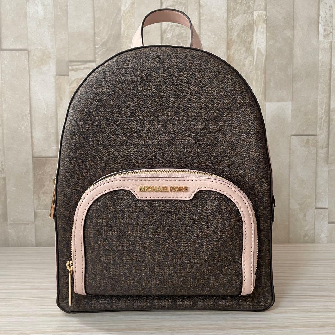 訳あり新品 MICHAEL KORS バックパック バイカラー