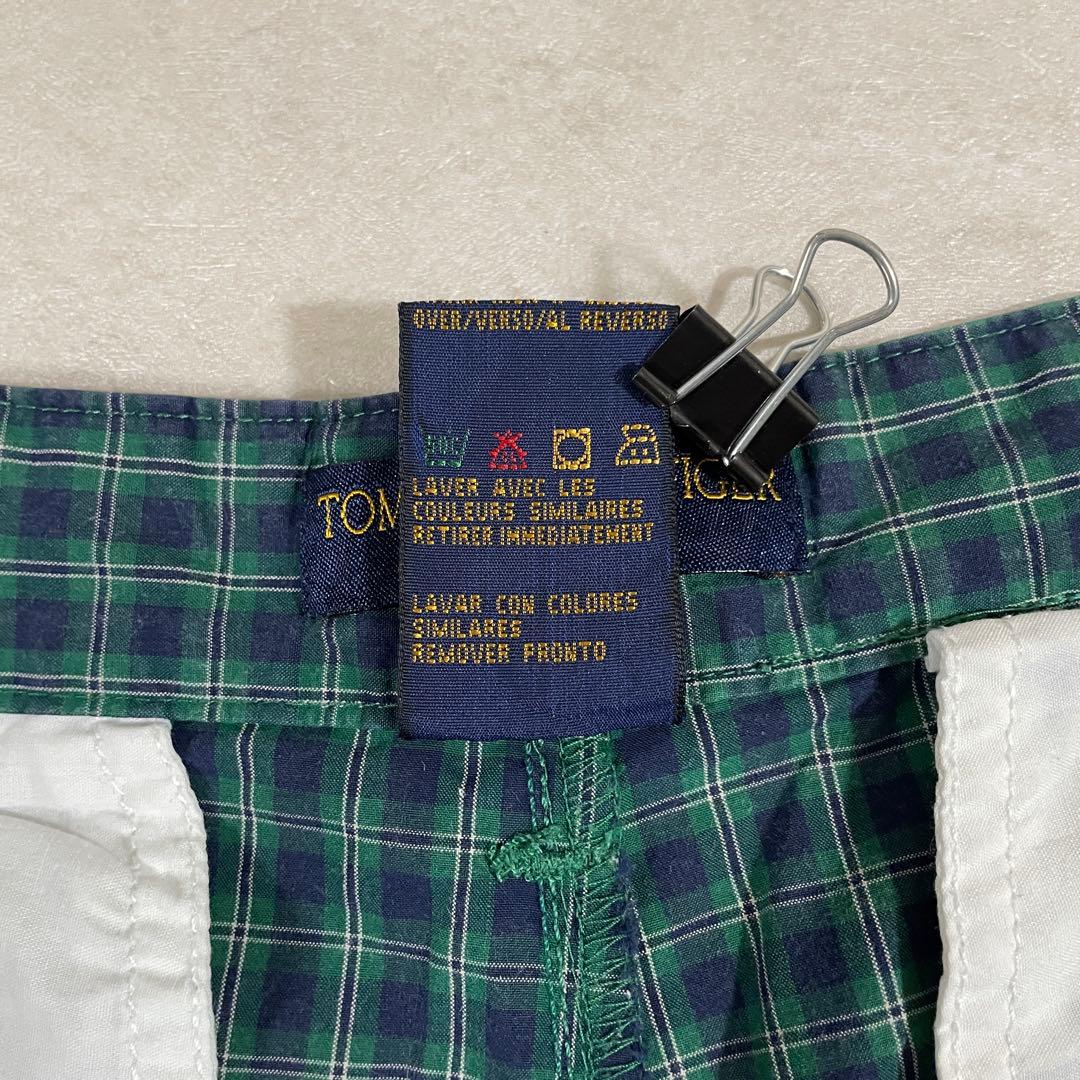 【美品】TOMMY HILFIGER ハーフパンツ サイズ34 チェック柄