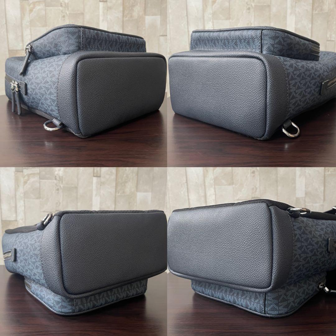 訳あり新品 MICHAEL KORS ショルダーバッグ ネイビー