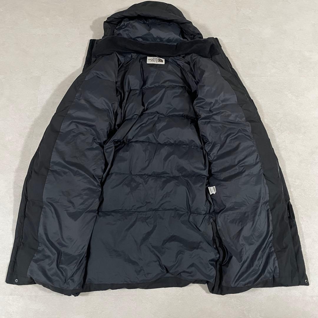 【海外限定】THE NORTH FACE ロングダウンジャケット L ブラック