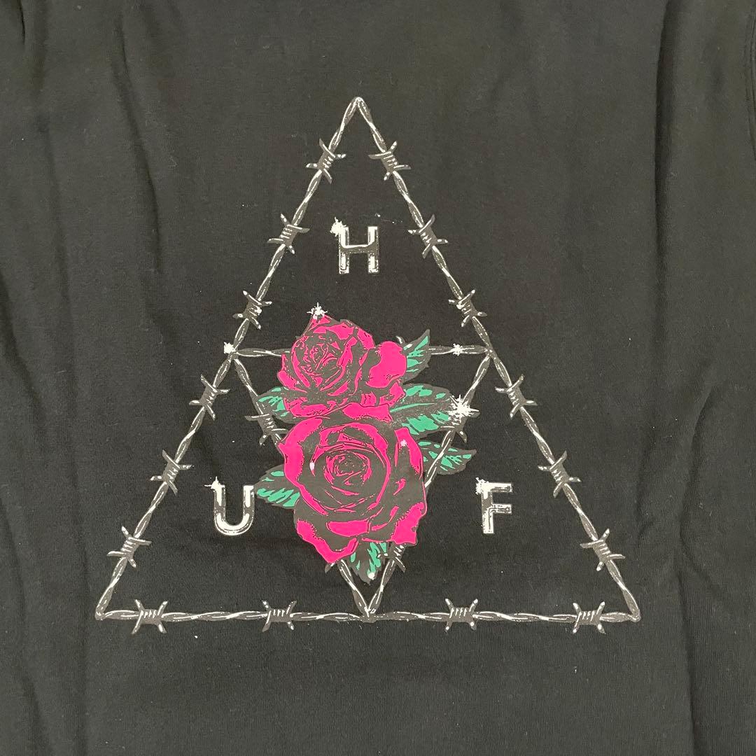 【新品未使用タグ付】HUF ディストピア ポンチョ フーディ バックプリント