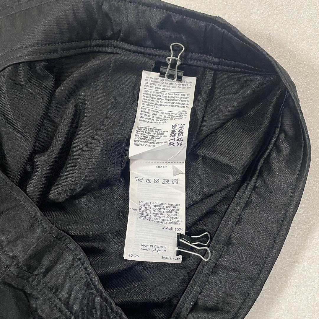【美品】Champion トラックジャケット ロゴプリント L ブラック