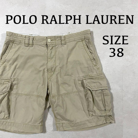 古着 POLO RALPH LAUREN カーゴパンツ ポロチノ ベージュ 38