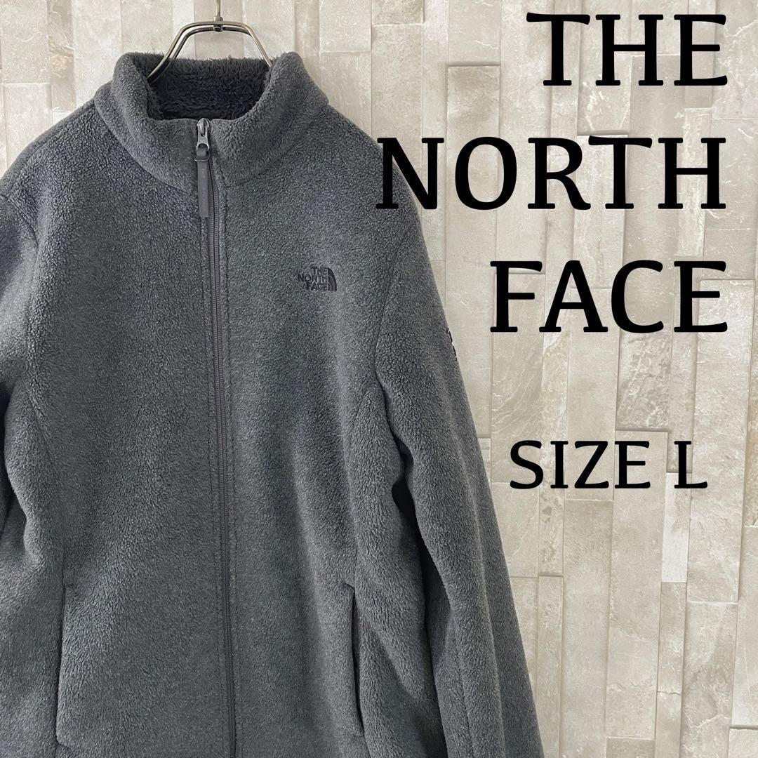 【美品】THE NORTH FACE フリースジャケット サイズL グレー
