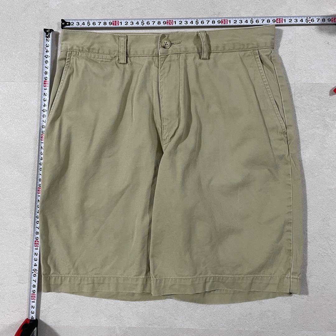 90s POLO RALPH LAUREN ハーフパンツ サイズ30 ベージュ