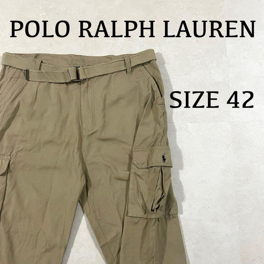 【希少】90s POLO RALPH LAUREN カーゴパンツ ポニー刺繍