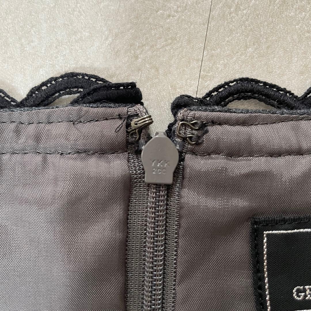 【美品】GRACE CONTINENTAL 長袖ワンピース 日本製 サイズ36