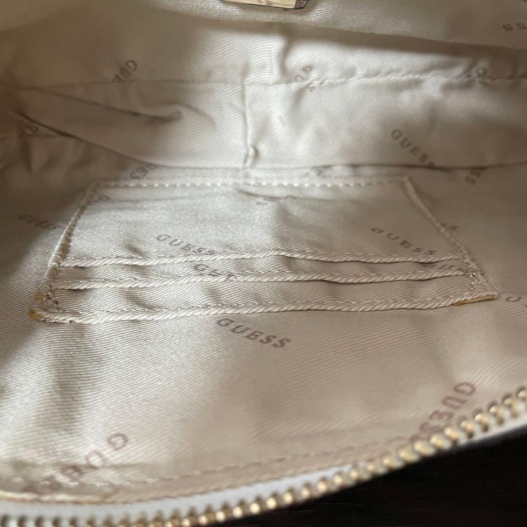 訳あり新品 GUESS ショルダーバッグ ダブルポーチ 2way